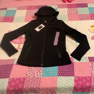 Size Small ACTIVE LIFE Warm and Cozy Black Hoodie Jacket New With Tags